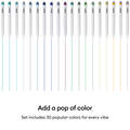 Cricut Joy&trade; Permanent Fine Point Pens 0.4 mm, Ultimate (30 ct)